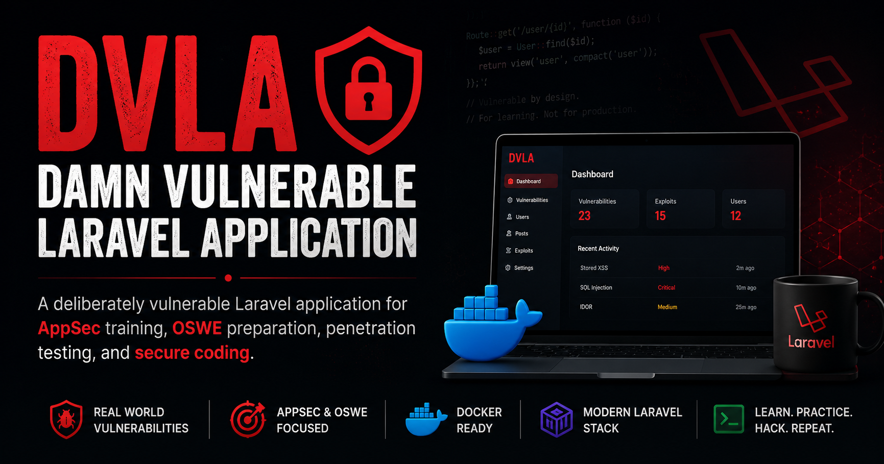 Damn Vulnerable Laravel Application