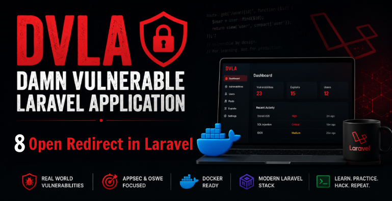 Open Redirect in Laravel: Turning a ?next= Parameter into Token Theft and Account Takeover